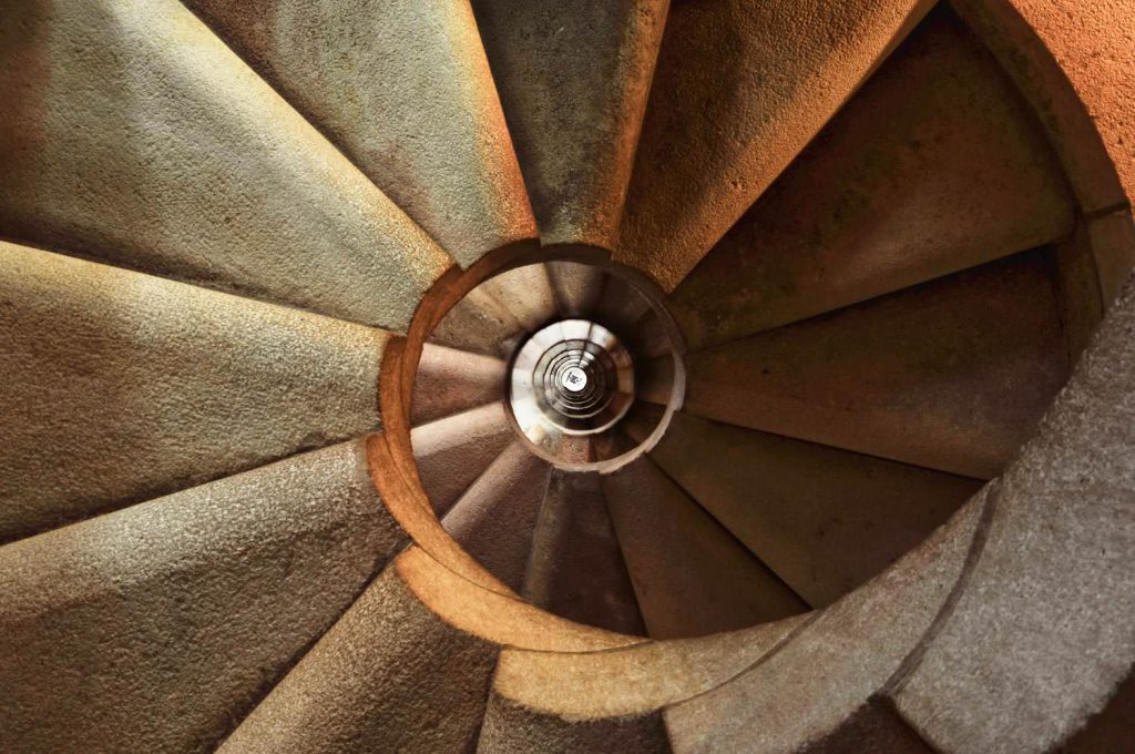 Staircase spiral architecture